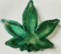 420 Ashtray & Leaf Resin