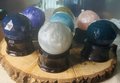Large Crystal Ball & Pedestal Series