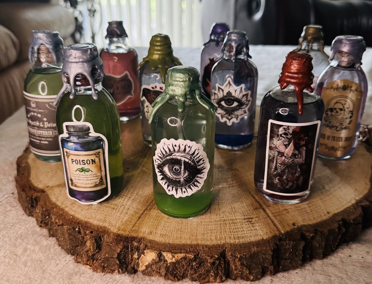 Small Rounded Potion Bottle Series