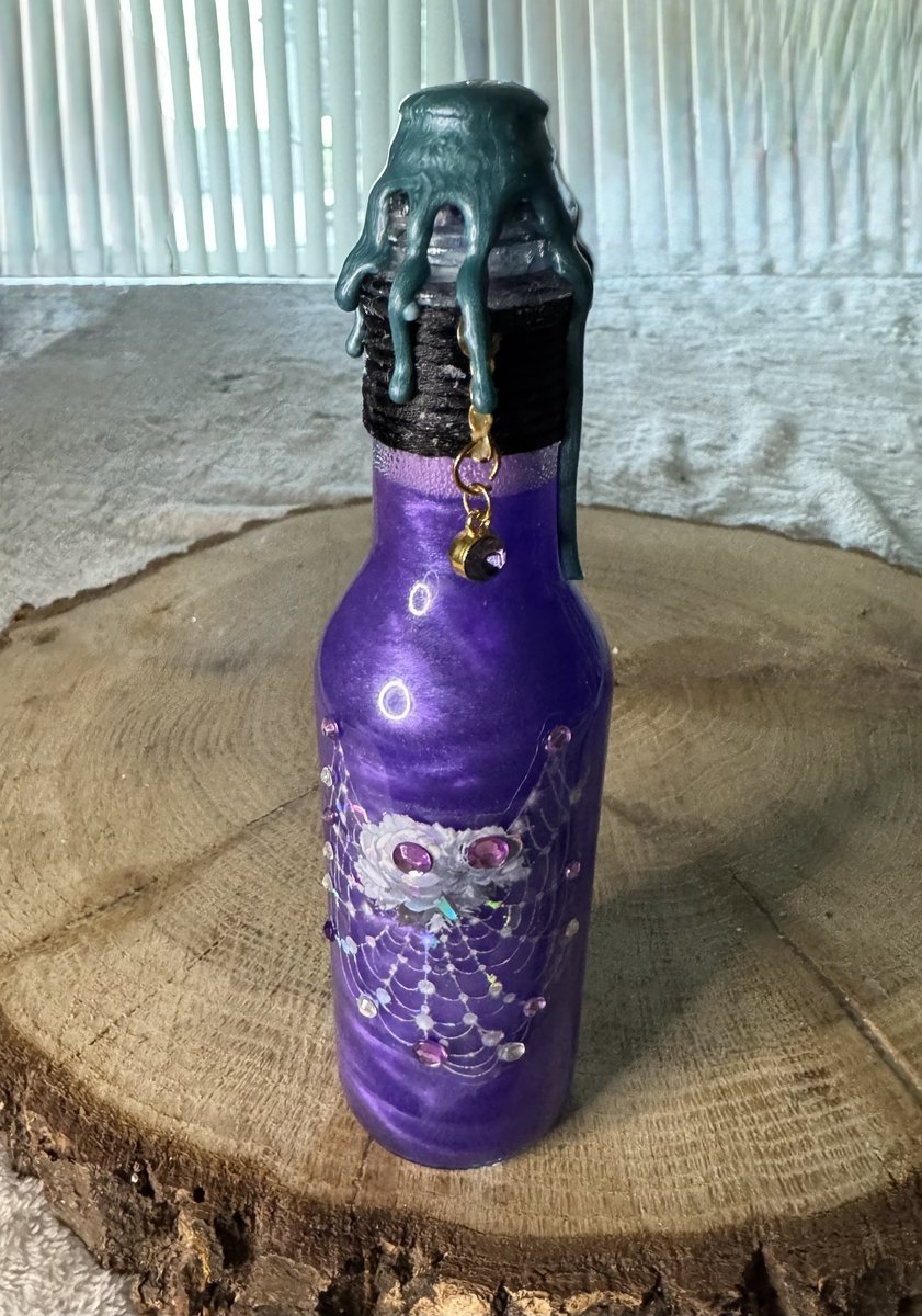 Flowers & Spiderwebs Potion Bottle Series