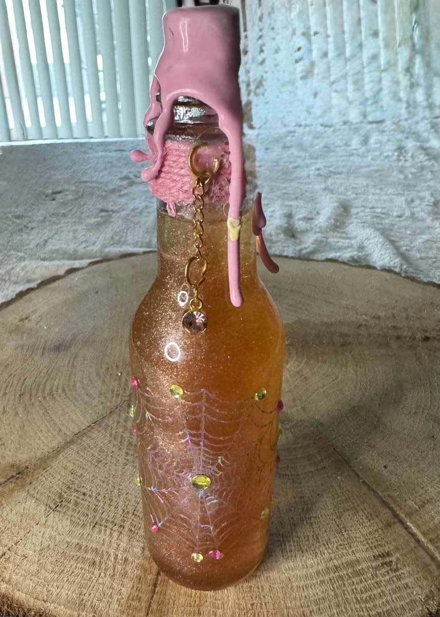 Flowers & Spiderwebs Potion Bottle Series