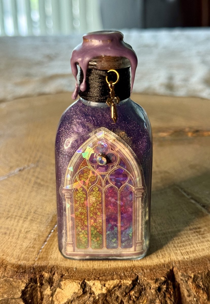 Stained Glass Potion Bottle Series