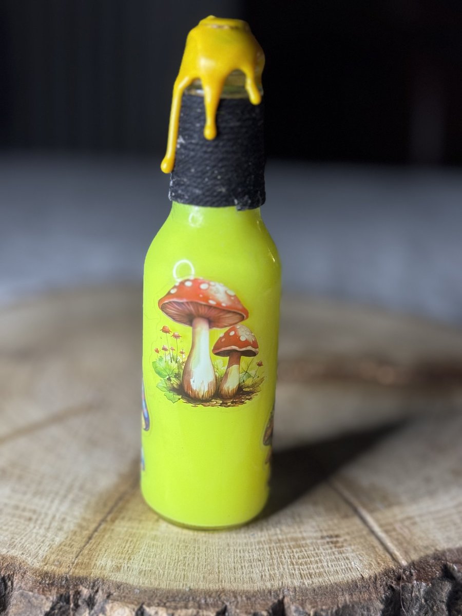 Mushroom Potion Bottle Series