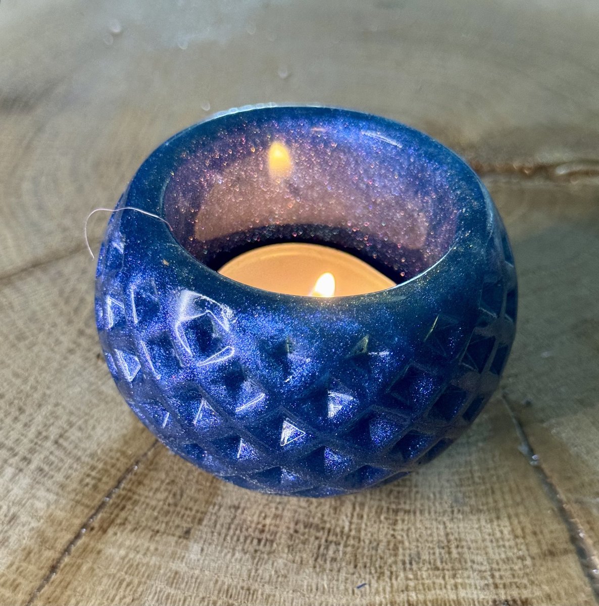 Round Tealight Candle Resin Series 