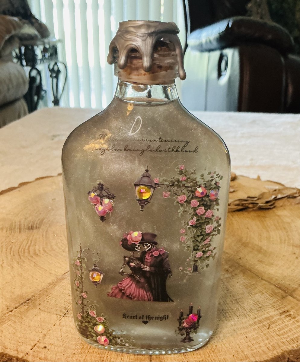 Gothic Courtyard Potion Bottles