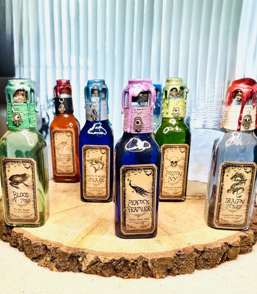 Rectangle Potion Bottle Series 