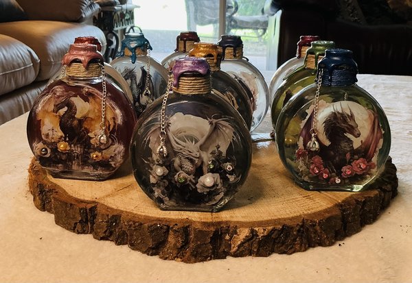 Dragon Potion Bottles Series